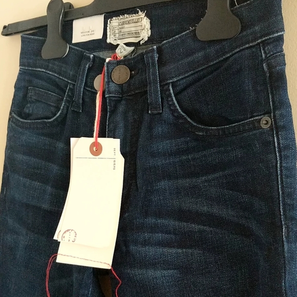 NWT Current/Eliott The High Waist Stiletto Skinny Jeans Size 23 - Picture 4 of 12